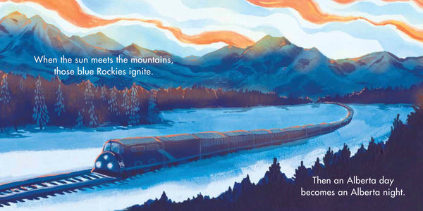 Alberta Blue - Board Book